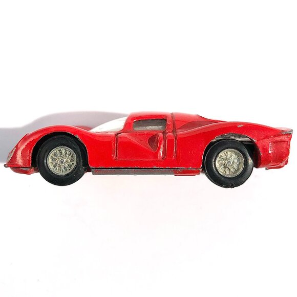 Vintage Speedy Ferrari 330 P4 no 803 Red Race Car Diecast Model Made in Italy - Picture 10 of 13